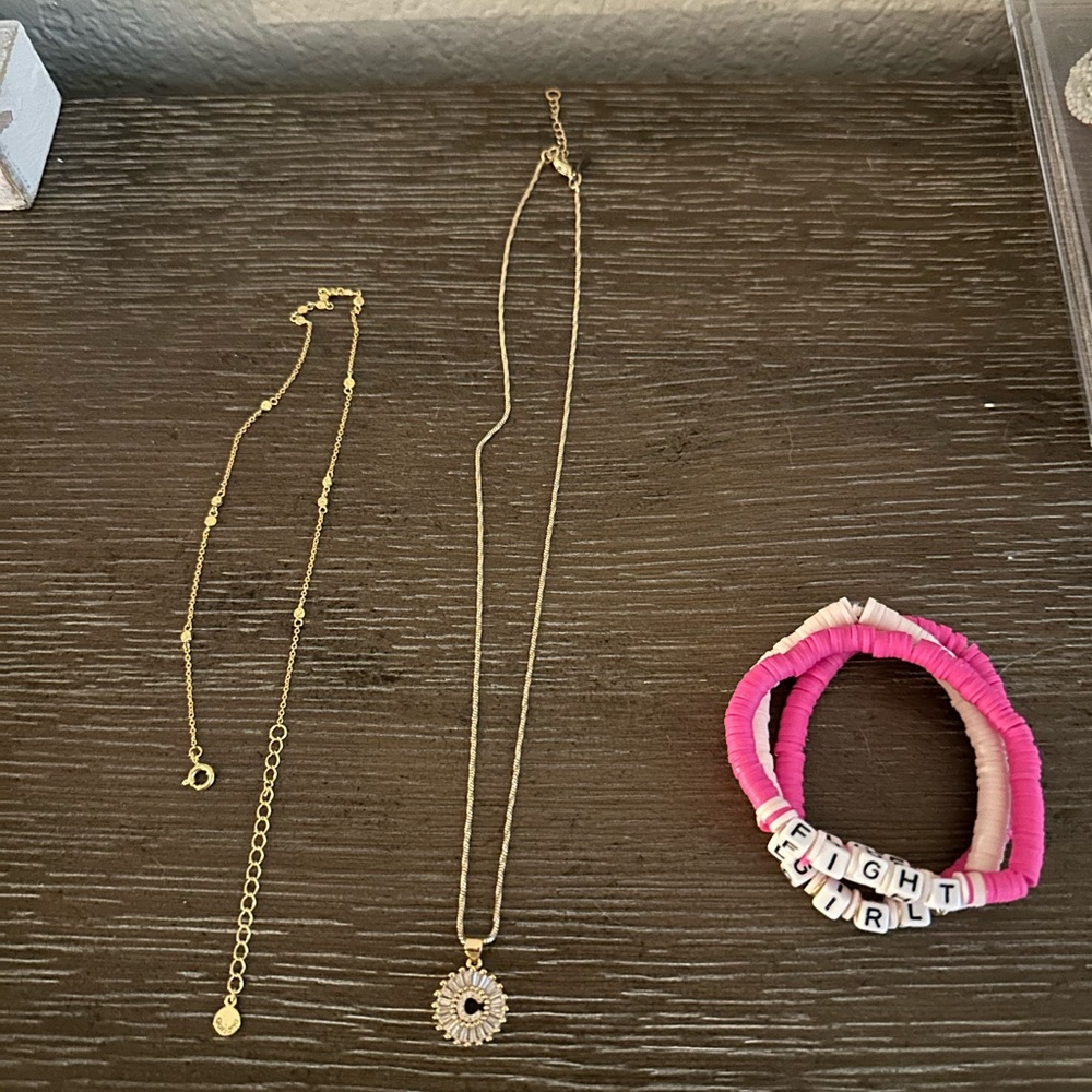 Gorjana gold necklace